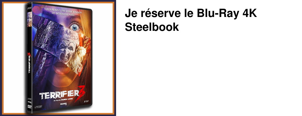 Je r�serve le Blu-Ray 4K Steelbook